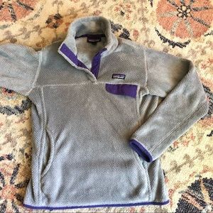 Patagonia synchilla fleece t snap pullover
